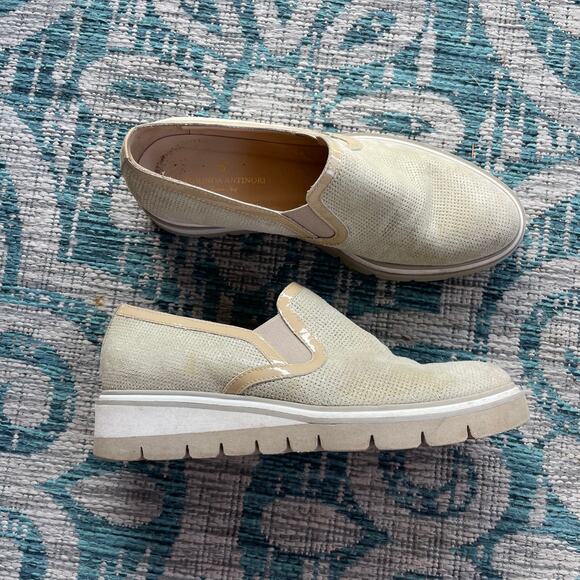 Clorinda Antinori Made in Italy Perforated Suede Platform Loafers -‎ Size 36 - Picture 2 of 8